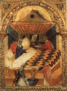 Paolo Veneziano The Birth of St.Nicholas oil on canvas